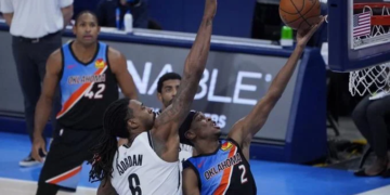 Al Horford anota 16 puntos pero no puede evitar caída del Thunder