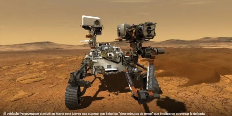 El Perseverance llega con éxito a Marte tras un vuelo de 480 millones de kilómetros