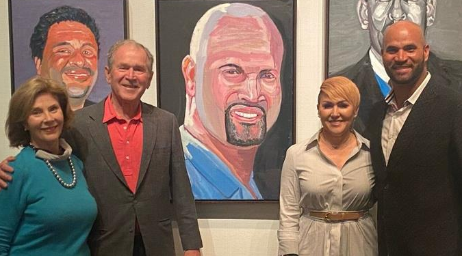 Albert Pujols agradece gesto del ex presidente Bush