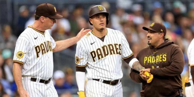 Manny Machado es diagnosticado con fractura en su mano izquierda