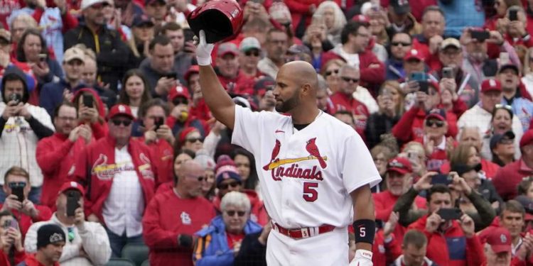 Albert Pujols nombrado Asistente Especial del Comisionado de Béisbol de MLB