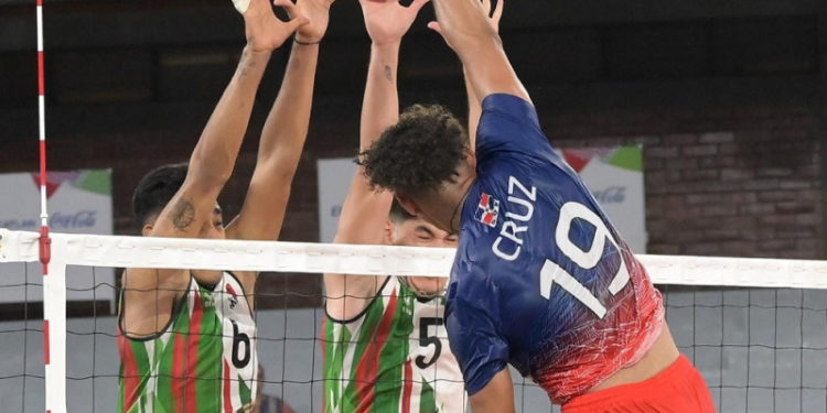 Dominicana vence a México en inicio del voleibol