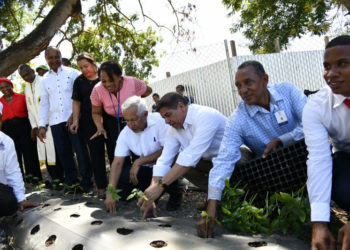 Ministerios de Educación y Agricultura inician 2,000 huertos escolares