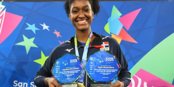 Jineiry Martínez, MVP de los Juegos Centroamericanos y del Caribe